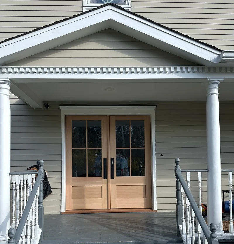 Simpson door installation in Weston, CT